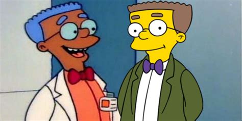 black waylon smithers|black character in simpsons.